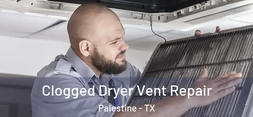  Clogged Dryer Vent Repair Palestine - TX